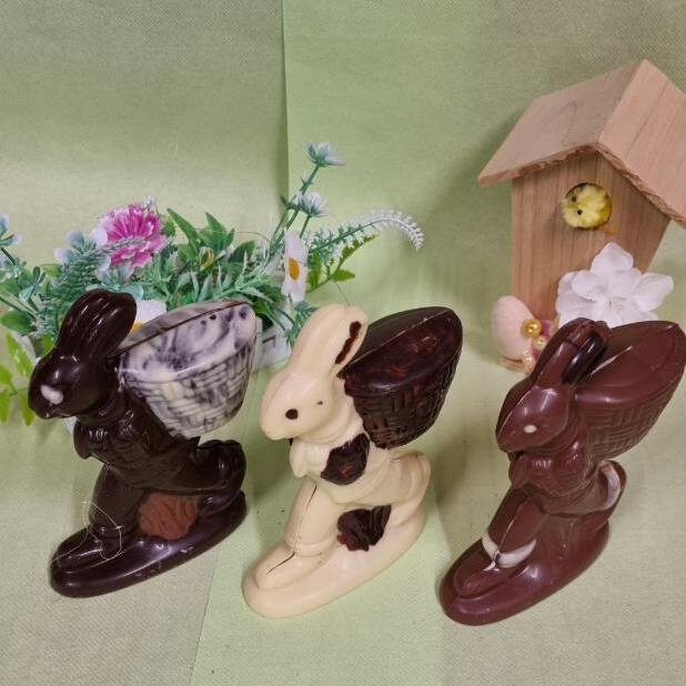 Petits lapins en chocolat