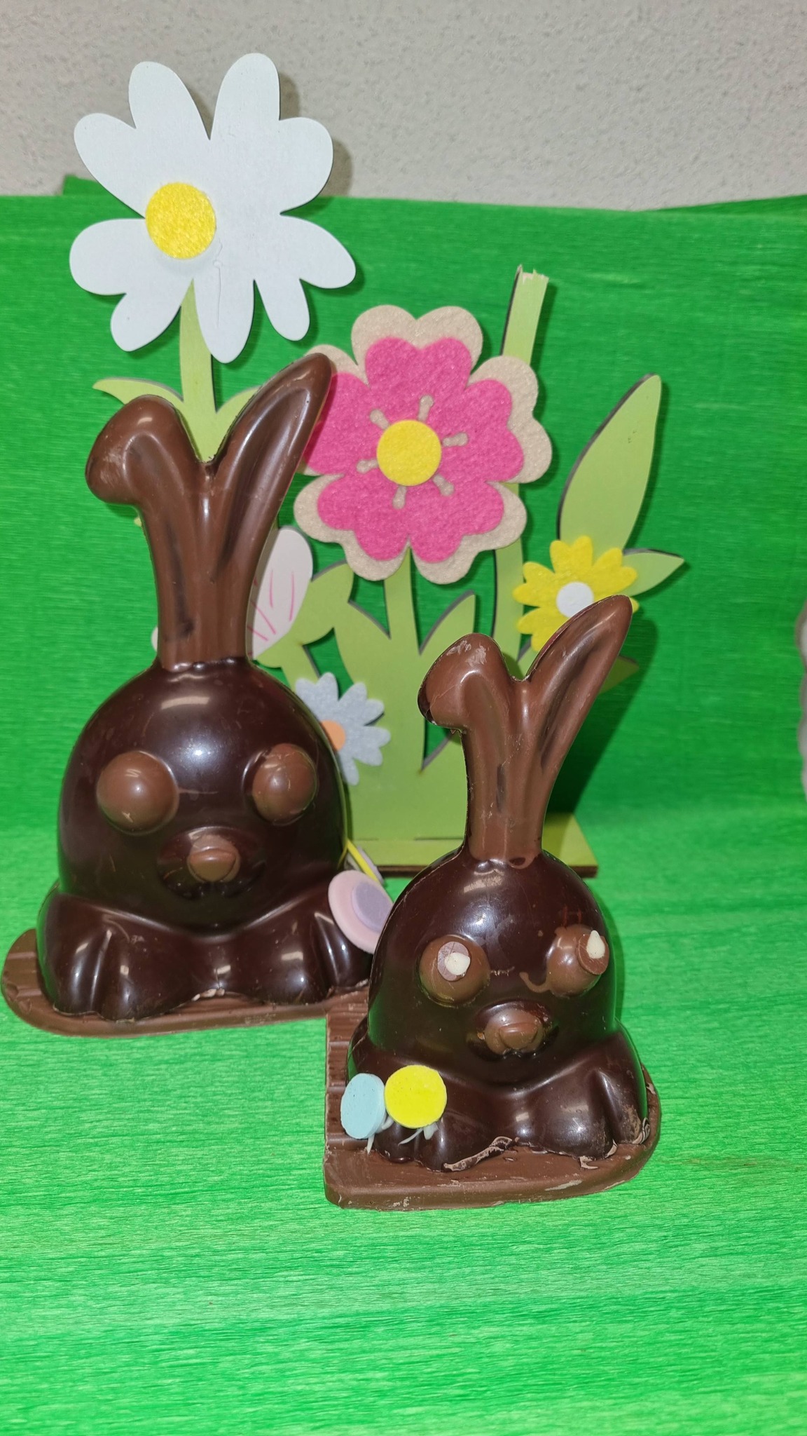 Footballeur en chocolat